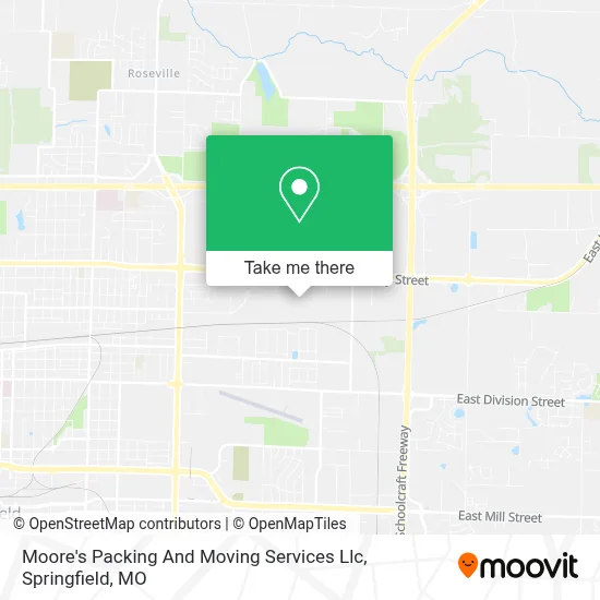 Moore's Packing And Moving Services Llc map