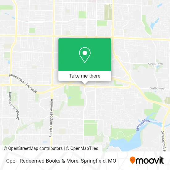 Cpo - Redeemed Books & More map