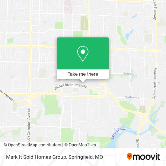 Mark It Sold Homes Group map