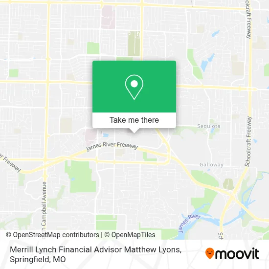 Merrill Lynch Financial Advisor Matthew Lyons map