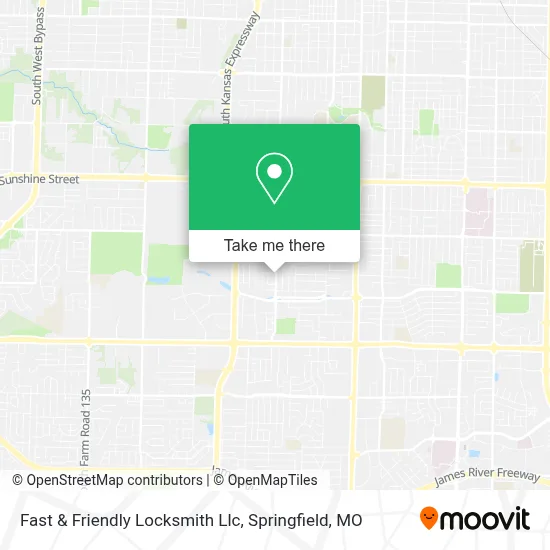 Mapa de Fast & Friendly Locksmith Llc