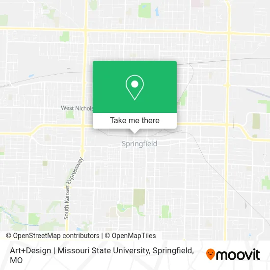 Art+Design | Missouri State University map