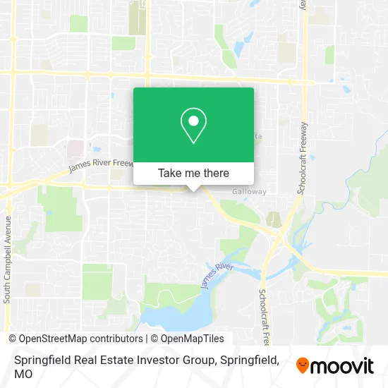 Springfield Real Estate Investor Group map