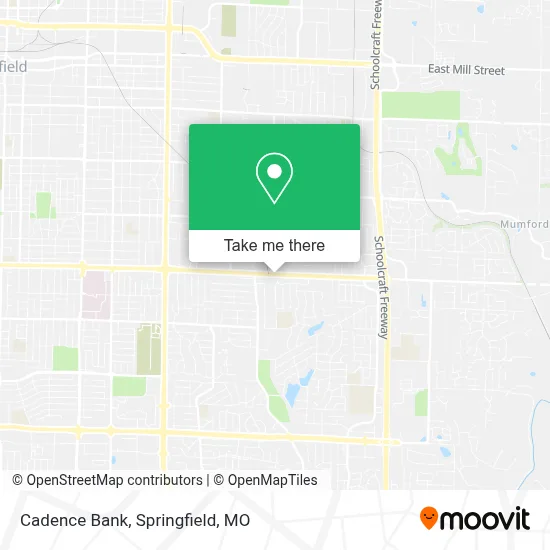 Cadence Bank map