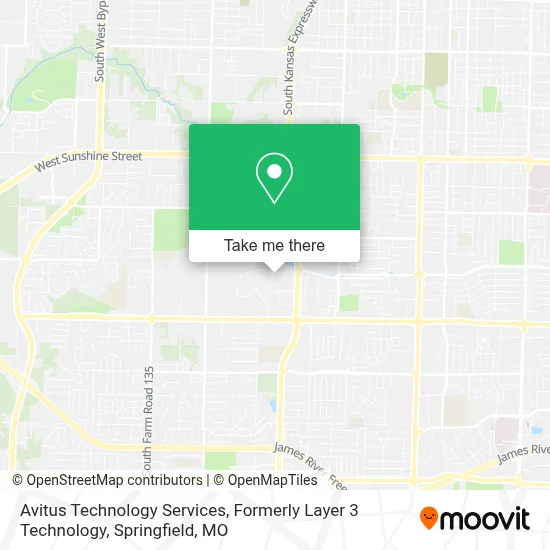 Avitus Technology Services, Formerly Layer 3 Technology map