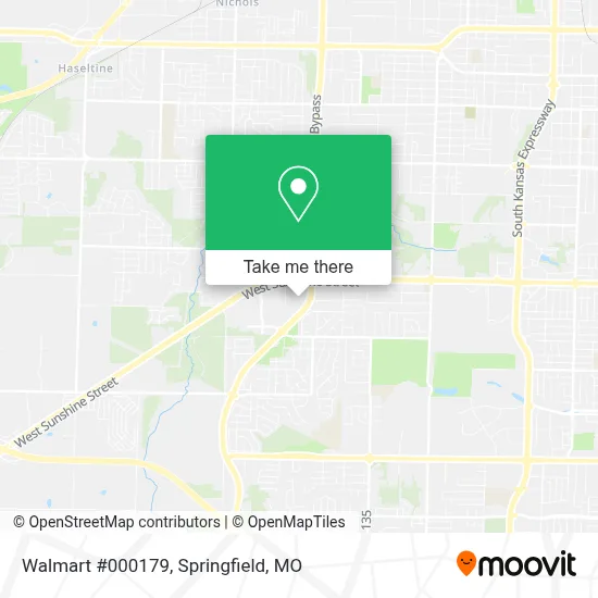 Walmart #000179 map