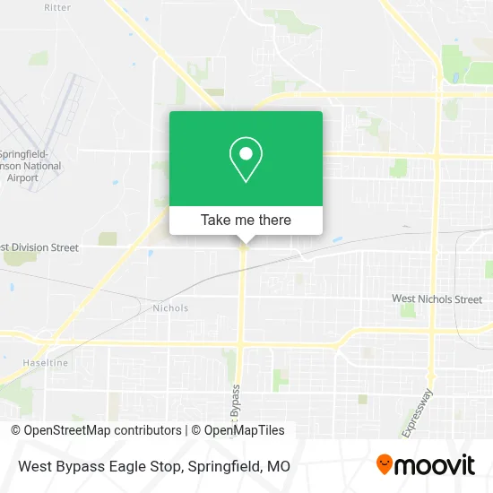 West Bypass Eagle Stop map