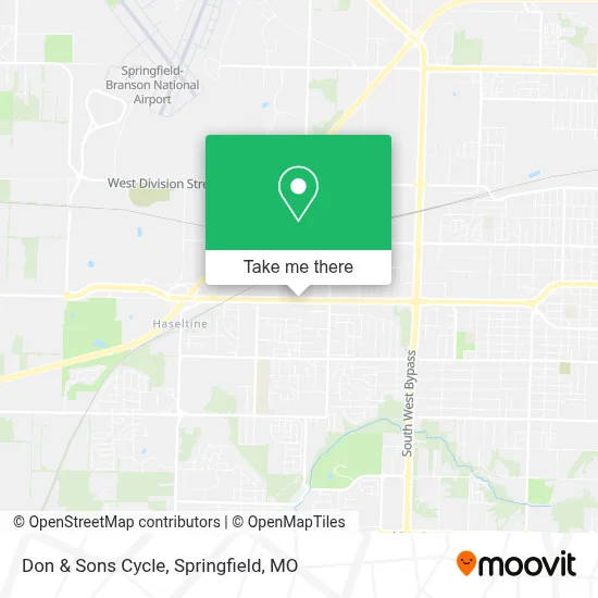 Don & Sons Cycle map