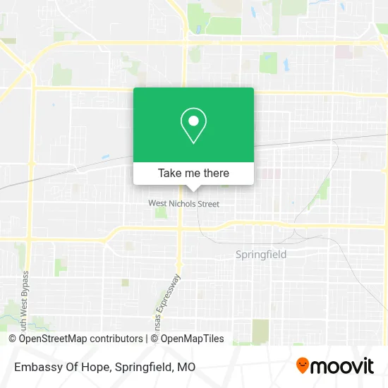 Embassy Of Hope map