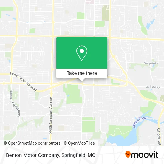Benton Motor Company map