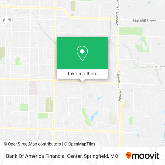 Bank Of America Financial Center map