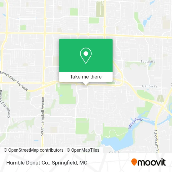 Humble Donut Co. map