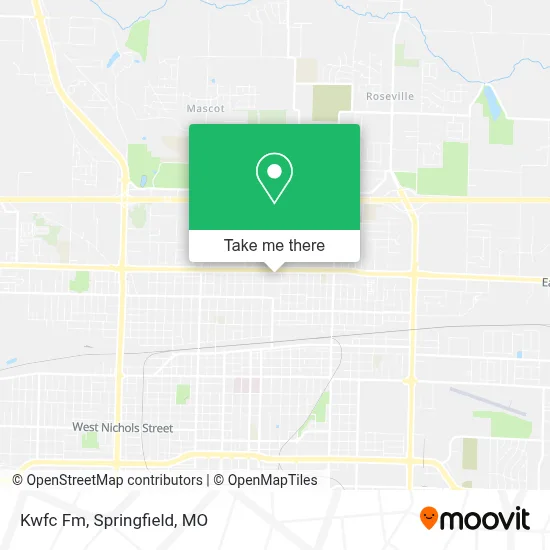 Kwfc Fm map