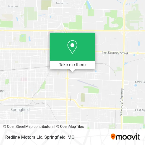Redline Motors Llc map