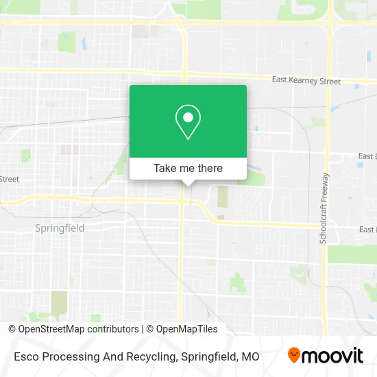 Esco Processing And Recycling map
