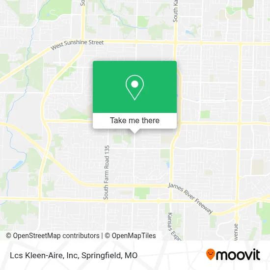 Lcs Kleen-Aire, Inc map