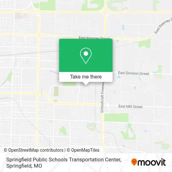 Springfield Public Schools Transportation Center map