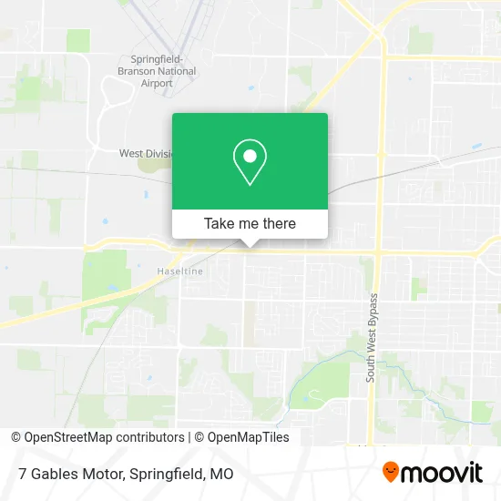 7 Gables Motor map