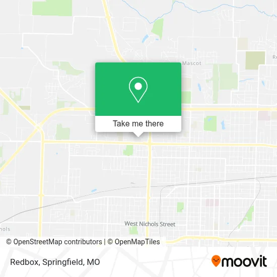 Redbox map