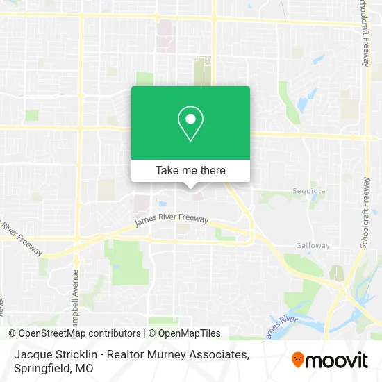 Jacque Stricklin - Realtor Murney Associates map