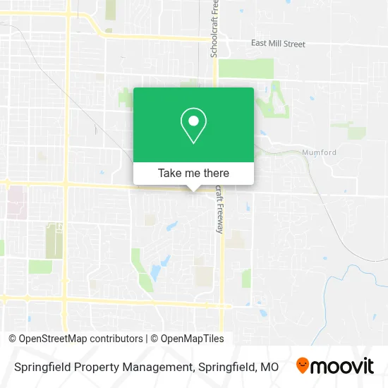 Mapa de Springfield Property Management