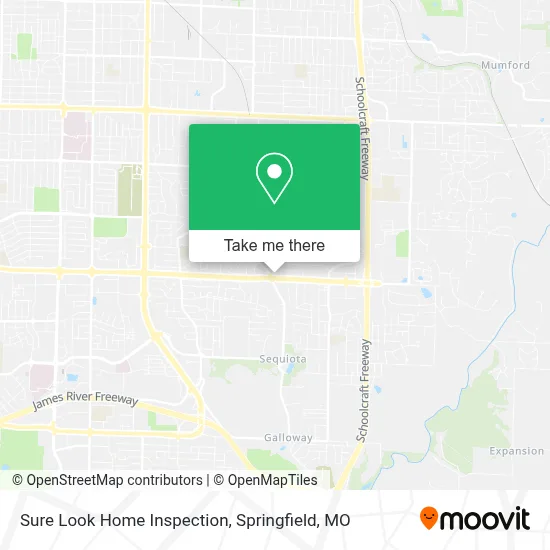Sure Look Home Inspection map