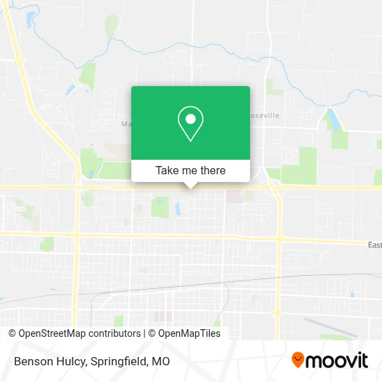 Benson Hulcy map