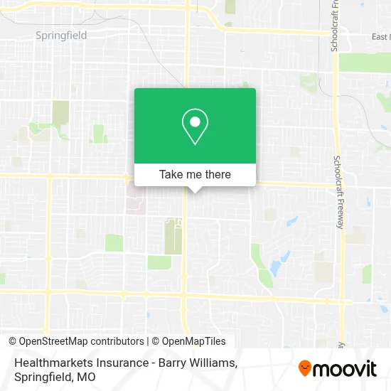 Healthmarkets Insurance - Barry Williams map