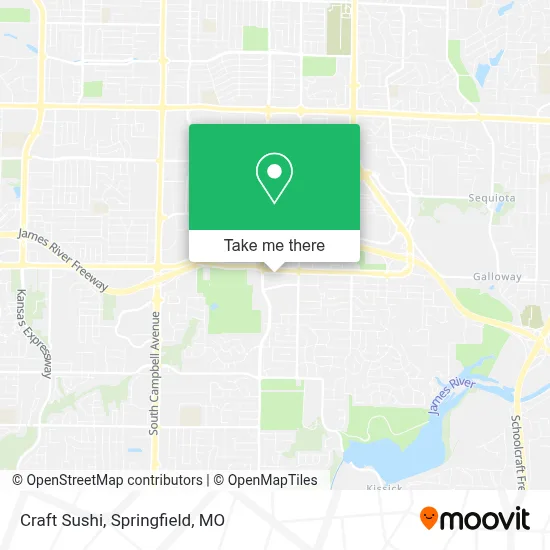Craft Sushi map