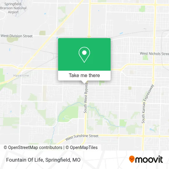 Fountain Of Life map