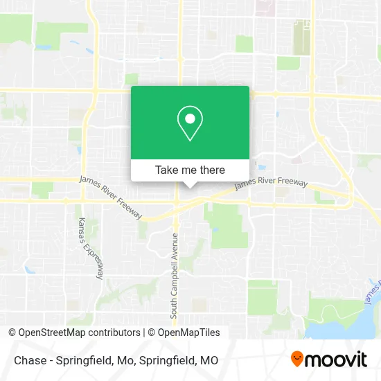 Mapa de Chase - Springfield, Mo