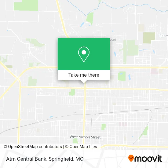 Atm Central Bank map