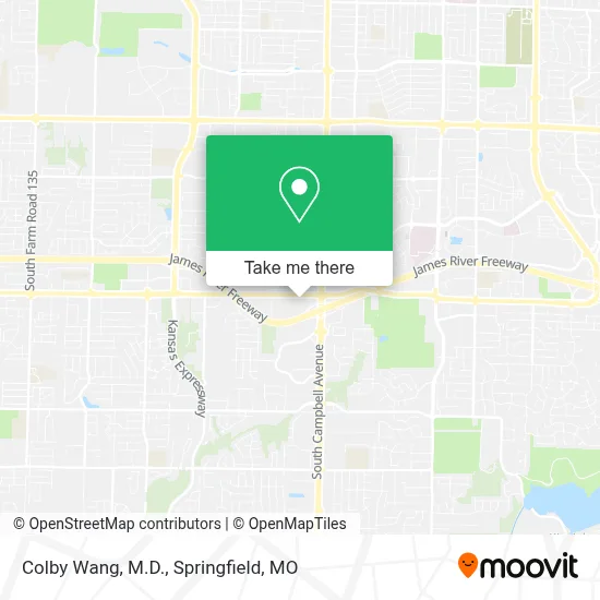 Colby Wang, M.D. map