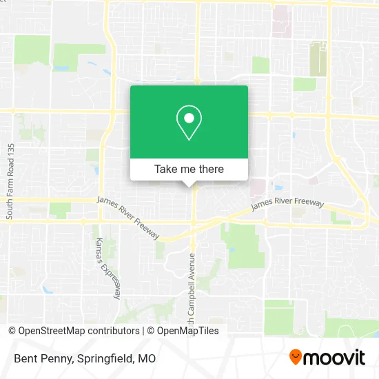 Bent Penny map