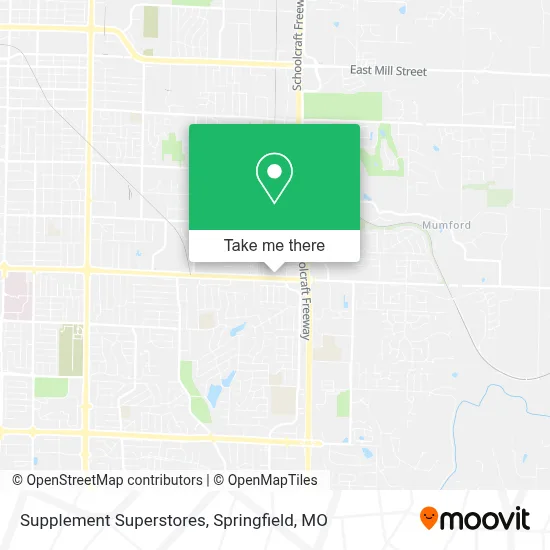 Supplement Superstores map