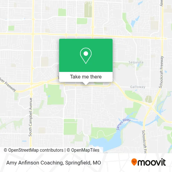 Amy Anfinson Coaching map