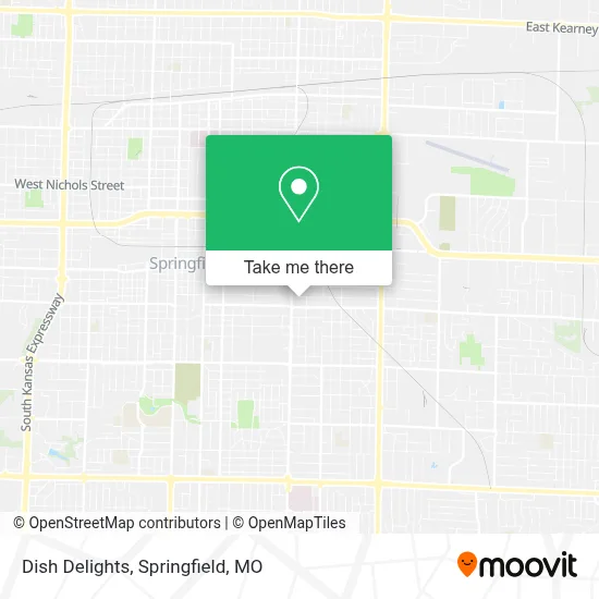 Dish Delights map