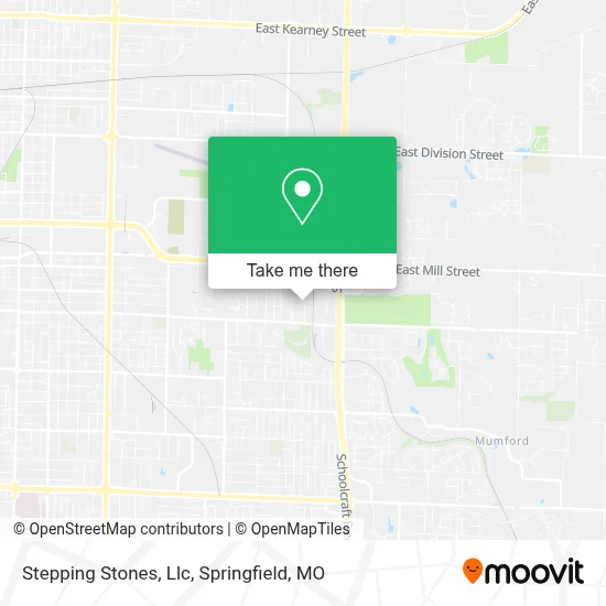 Stepping Stones, Llc map
