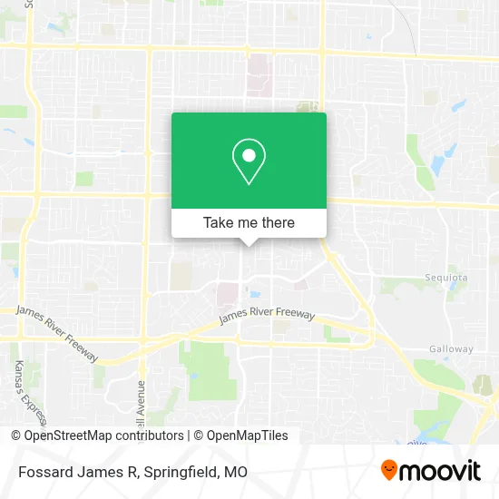 Fossard James R map