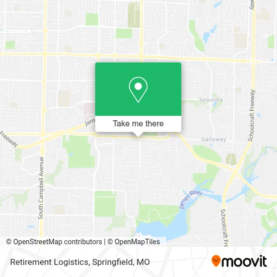 Retirement Logistics map