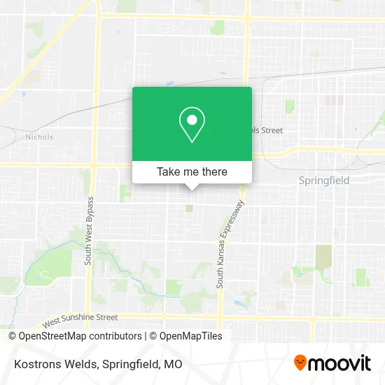 Kostrons Welds map