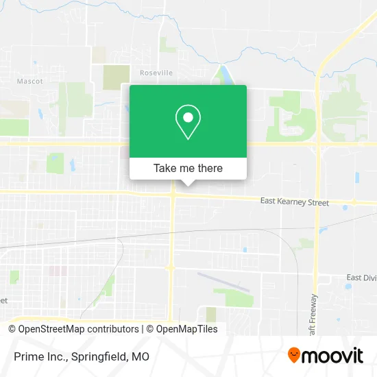 Prime Inc. map