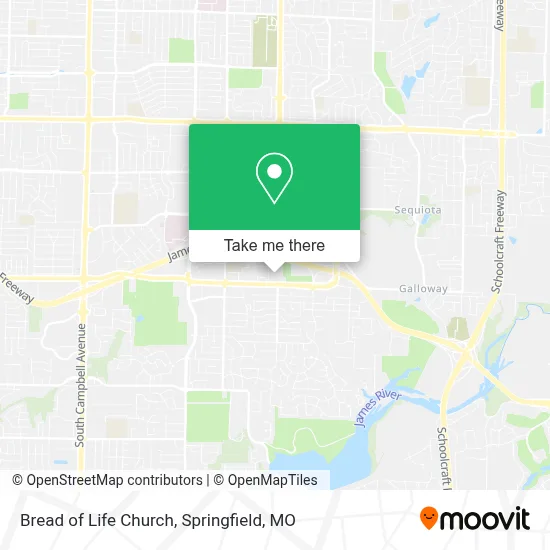 Bread Of Life Church map
