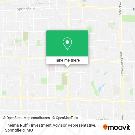 Thelma Ruff - Investment Advisor Representative map