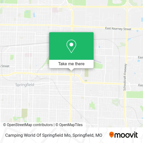 Camping World Of Springfield Mo map
