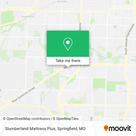 Slumberland Mattress Plus map