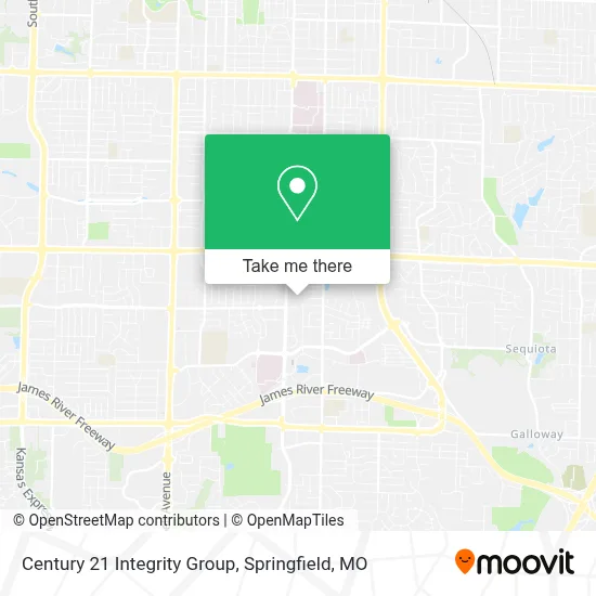 Century 21 Integrity Group map
