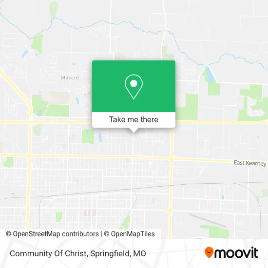 Community Of Christ map