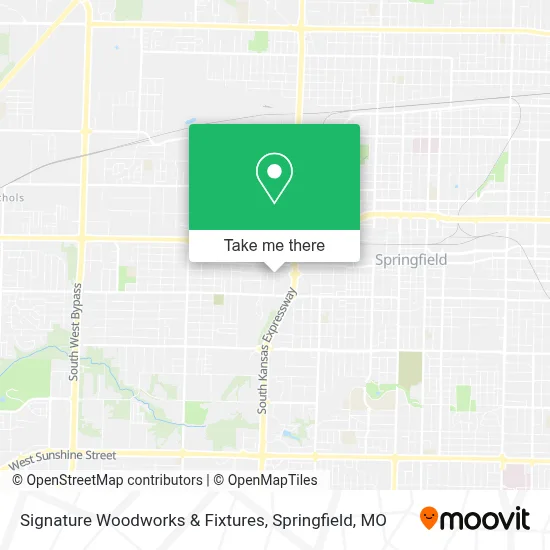 Signature Woodworks & Fixtures map