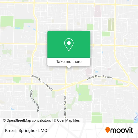 Kmart map